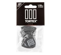 Jim Dunlop 462P135 1.35mm Tortex TIII Guitar Picks, 12-Pack