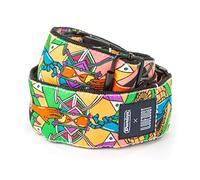 JIM DUNLOP Unisex-Adult Floral Textured Fabric Body Strap