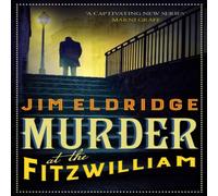 Jim Eldridge Murder at the Fitzwilliam Paperback Book in White Jim Eldridge White