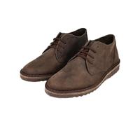JIM GREEN Shoellie Men’s Chukka Semi Formal Lace-Up Shoe with Full Grain Leather, Houston Brown, 11.5