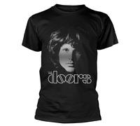 Jim Halftone Cotton T-Shirt The Doors Black M