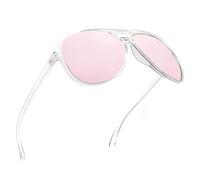 Jim Halo Polarised Sunglasses Retro Oversize UV400 Protection Classic Sun Glasses Men, Suitable for Sports, Driving, Cycling