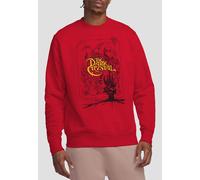 Jim Henson Dark Crystal Poster Lines Sweatshirt, Red | Size: Medium Jim Henson Red M