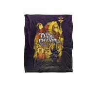 Jim Henson Dark Crystal Poster Silky Touch Super Soft Throw Blanket 152 X 127 cm in White Jim Henson White 152 X 127 cm