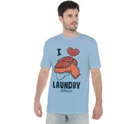 Jim Henson - Fraggle Rock Fraggle Rock Laundry Lover Unisex T Shirt, Light Blue, XL