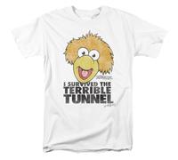 Jim Henson - Fraggle Rock Terrible Tunnel Unisex T Shirt, White, XX-Large