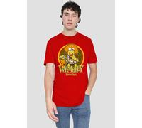 Jim Henson Fraggle Rock Wembley Circle T-Shirt, Red | Size: 3XL Jim Henson Red 3XL
