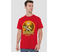 Jim Henson Fraggle Rock Wembley Circle T-Shirt, Red | Size: Medium Jim Henson Red M