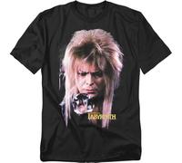 Jim Henson - Labyrinth Goblin King Unisex T Shirt, Black, Large