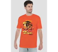 Jim Henson Labyrinth Head Dont Come Off-T Shirt, Orange | Size: Large Jim Henson Orange L