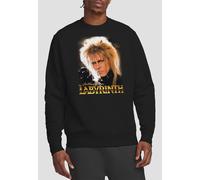 Jim Henson Labyrinth Jareth Sweatshirt, Black | Size: Small Jim Henson Black S