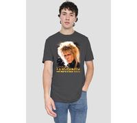 Jim Henson Labyrinth Jareth T-Shirt, Charcoal in Grey | Size: Small Jim Henson Grey S