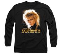 Jim Henson - Labyrinth Labyrinth Jareth Unisex Long Sleeve T Shirt, Black