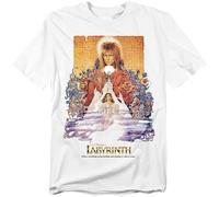 Jim Henson - Labyrinth Labyrinth Movie Poster Unisex T Shirt, White, XXL