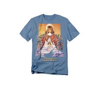 Jim Henson Labyrinth Movie Poster T-Shirt, Carolina Blue | Size: Small Jim Henson Blue S