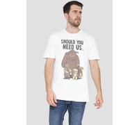 Jim Henson Labyrinth Should You Need Us T-Shirt, White | Size: Medium Jim Henson White M