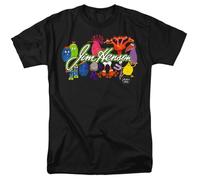 Jim Henson Signature Collection Jim Henson Sketch Collage Unisex T Shirt, Black, L