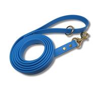 JIM HODGES DOG TRAINING Gummy Dog Leash, Biothane, Dog Training Leash, Made in The USA, 4 Feet, Various Sizes & Colors (3/4, Light Blue)