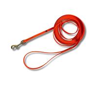 JIM HODGES DOG TRAINING Gummy K9 Biothane Long Line Leash for Dogs, 10,15,20 and 32.5 Feet, Walking Tracking Training Service - Washable Waterproof Lead for Working K9 Groups, Dog and Puppy Owners