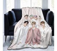 Jim-in J-Hope Super Soft, Light Plush Bed, Suitable for Adults B-T_S and Children to Use, Multicolor 125CM X 100CM