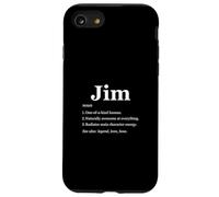 Jim Is A Legend Dictionary Definition Funny Saying Case for iPhone SE (2020) / 7/8