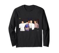 Jim Kerr Simple Minds Band 1980s by Virginia Turbett Long Sleeve T-Shirt