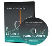 Jim Krause Lessons in Typography Learn by Video DVD-ROM Book Jim Krause Multicolor