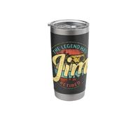 Jim Legend Has Retired Personalized Retirement Stainless Steel Insulated Tumbler