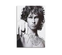 Jim Morrison Celebrity Poster - Music & Movie Star - Living Room & Bedroom Decoration - Oil Painting on Canvas - 20x30inch (50x75cm) Unframed