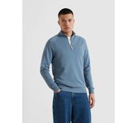 Farah Jim Zip Jumper Large Blue