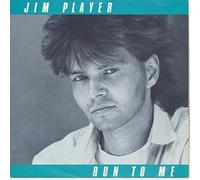 Jim Player - Run to me (1986) / Vinyl single [Vinyl-Single 7'']