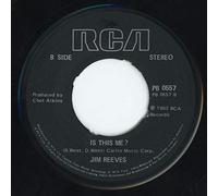 Jim Reeves - JIM REEVES - I LOVE YOU BECAUSE 7in RE-ISSUE ORANGE LABEL ISSUE [35970]