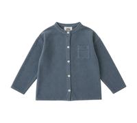 Jim Shirt in Ribbed Organic Cotton Velvet Grey blue 3 years