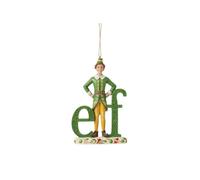 Jim Shore Buddy Elf Word Ho Hanging Ornament