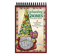 Jim Shore Enchanting Gnomes Coloring Book: An Inspirational Collection of Whimsical Characters (Design Originals) Spiral Adult Coloring Book with 32 Folk-Art Inspired Designs on Thick Perforated Paper