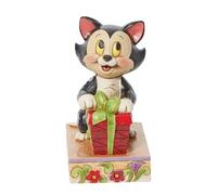 Jim Shore Enesco Disney Traditions 6013065 Figaro Christmas Personality Pose Figurine 3.75"