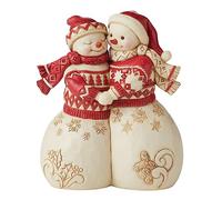 Jim Shore Heartwood Creek - Snowman Couple Figurine