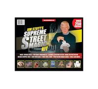 Jim Stott’s Supreme Street Magic Kit - 50+ Amazing Tricks for Kids, Teens & Adults | Levitation, Mind Reading, Card Magic, Coin Tricks & More | Easy-to-Learn Magic Set for Beginners