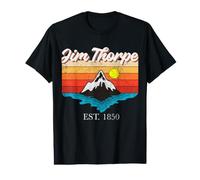 Jim Thorpe City Vintage Sunset USA Vacation Value Graphic T-Shirt