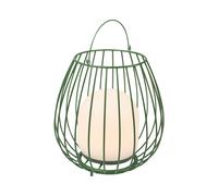 Nordlux Jim To-Go Outdoor Patio Terrace Metal Battery Powered Dimmable Led Light In Olive (H) 30.3Cm