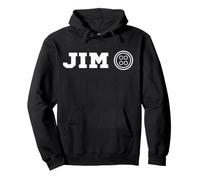 Jim with Button Pullover Hoodie