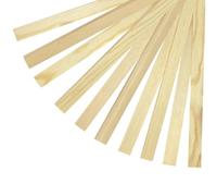 Jimenez 10 Pcs Pottery Teaching Rolling Mud Stick Guide 5 Size Wooden Rolling Pin Guides Sticks Set for Pottery Polymer Clay,