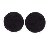 Jimenez Foam Pad Ear Pad Cover for Headphone (Black, 50mm, Packet Of 2 Pcs), 063950A1