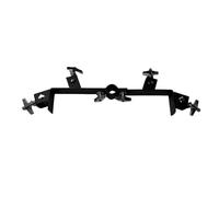 Jimenez Metal Drum Mounted Cowbell Holder Clamp Drum Cymbal Adjustable Holder Cymbal Expansion Holder for Drummer Drum