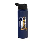 Jimenez Surname American Jimenez Last Name Jimenez Stainless Steel Insulated Water Bottle