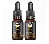 Jimerito Honey Eye Drops, Stingless Bee Honey Eye Drops, Natural Moisturising & Refreshing Relief, Clear Vision Support, Gentle Daily Care (2PCS)