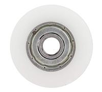 Jimfoty 30mm Diameter Greenhouse Door Wheels, Replacement Kit, Complete with Bolts and Nuts, Sturdy Plastic, Perfect for Elite Greenhouses