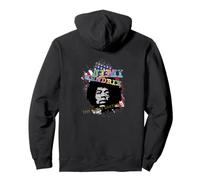 Jimi Hendrix_701_Back Printed Pullover Hoodie