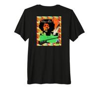 Jimi Hendrix_703_Back Printed Premium T-Shirt