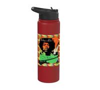 Jimi Hendrix_703 Stainless Steel Insulated Water Bottle